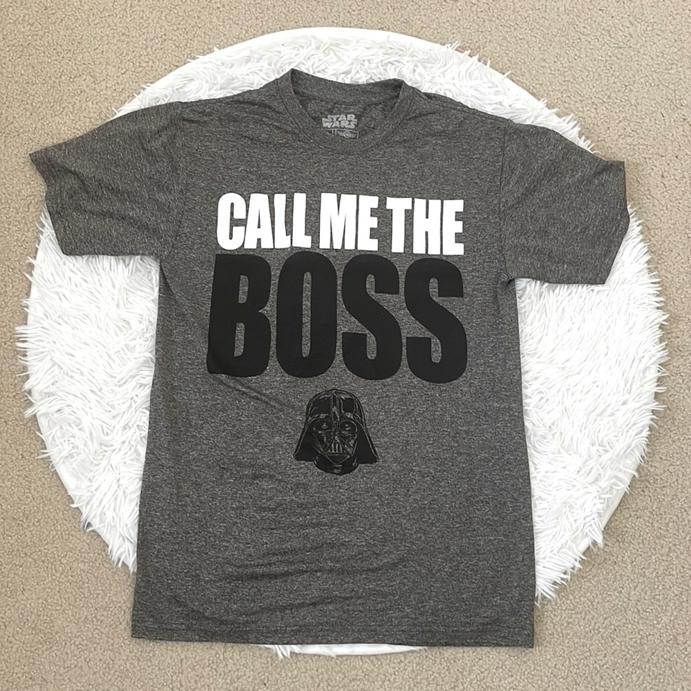 Men’s Star Wars Darth Vader “Call Me The Boss” Dri-Fit style shirt
